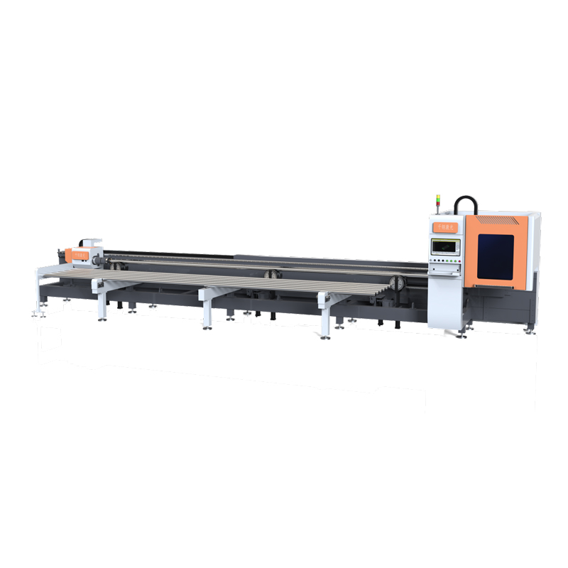 High-speed 3D Semi-automatic Laser Tube Cutting Machine Side Hanging