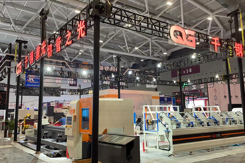Qiangang laser pipe cutting machine: assisting enterprises in green production